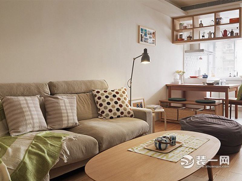 日式小清新38㎡一室两厅装修设计
